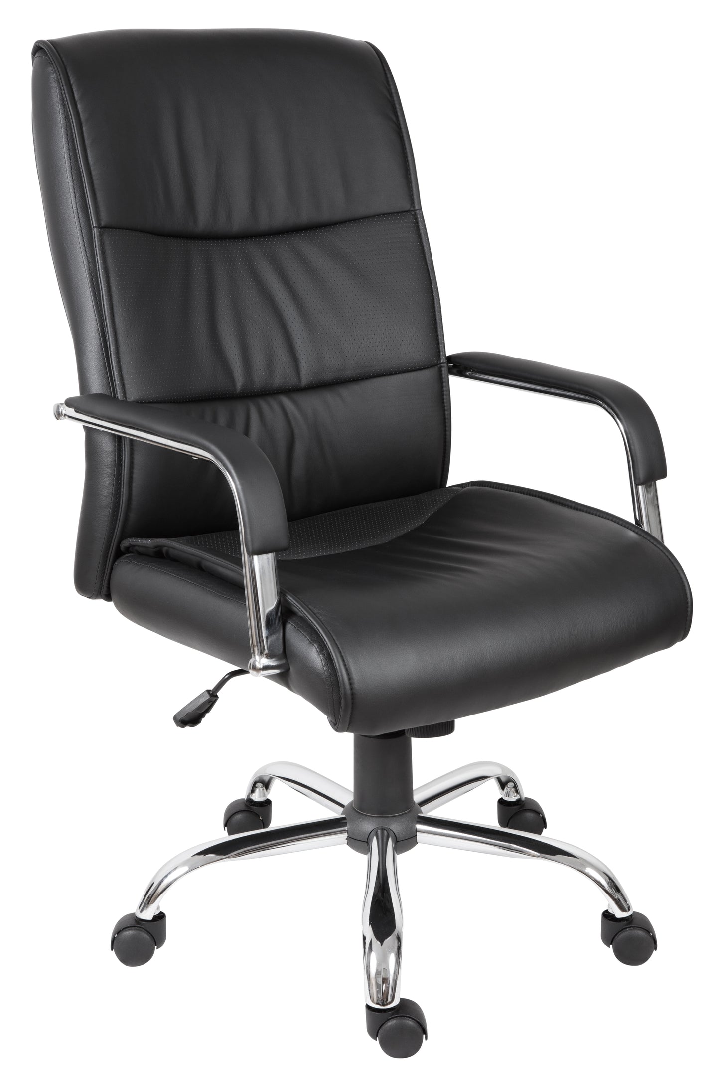 Kendal Luxury Faux Leather Executive Office Chair Black - 6901KB DD