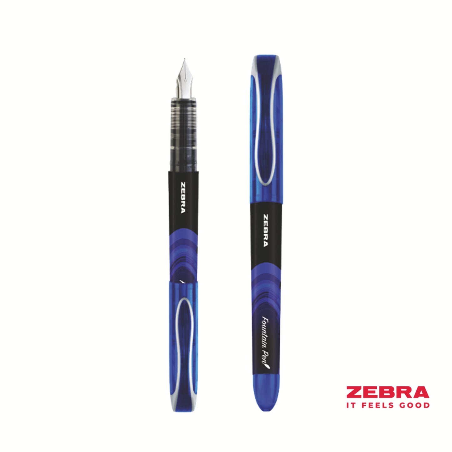 Zebra Disposable Fountain Pen Blue Box 12