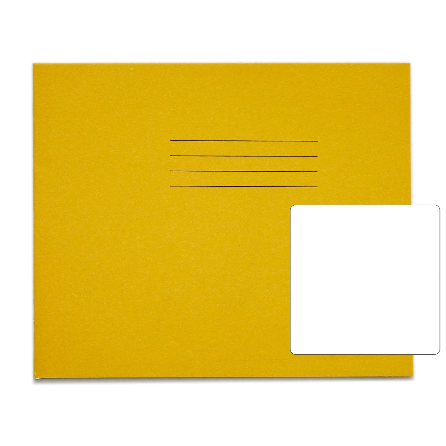 RHINO 6.5 x 8 Exercise Book 40 Page Yellow B (Pack of 10)