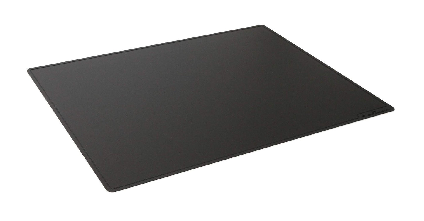 Durable Desk Mat Contoured 53x40cm Black