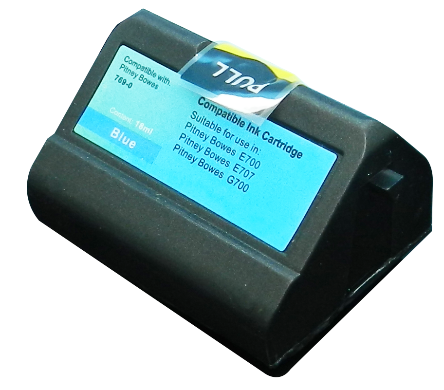 Compatible Pitney Bowes E700 Blue 769-0 Ink