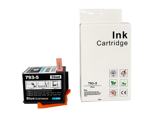 Compatible Pitney Bowes DM100i Blue Ink Ctg 793-5SB