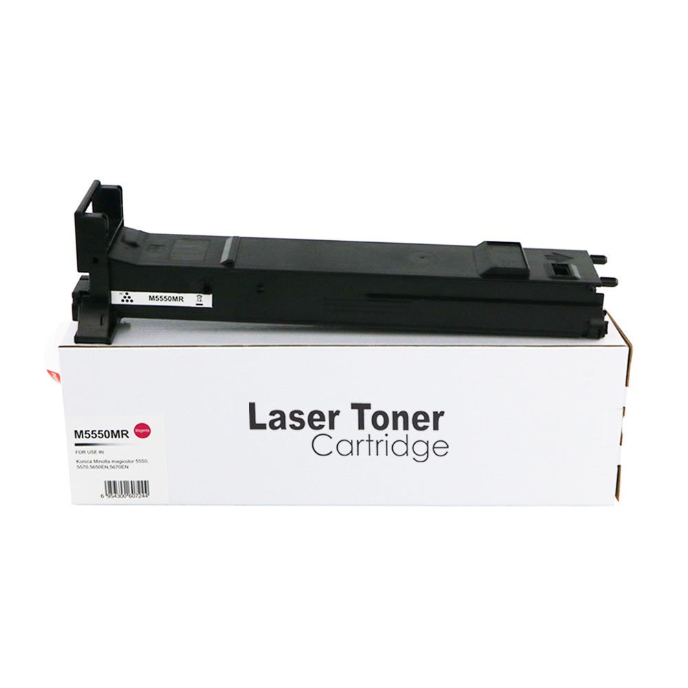 Remanufactured Konica Minolta Magicolor 5550 Toner Magenta Ctg A06V353