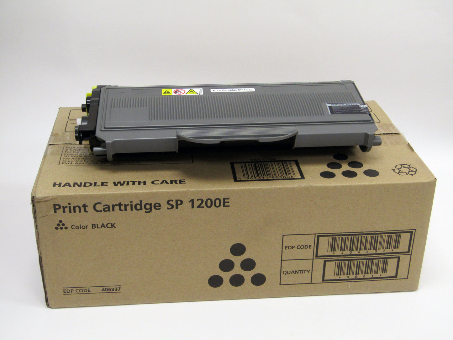 Original Ricoh SP1200E Black Toner 406837