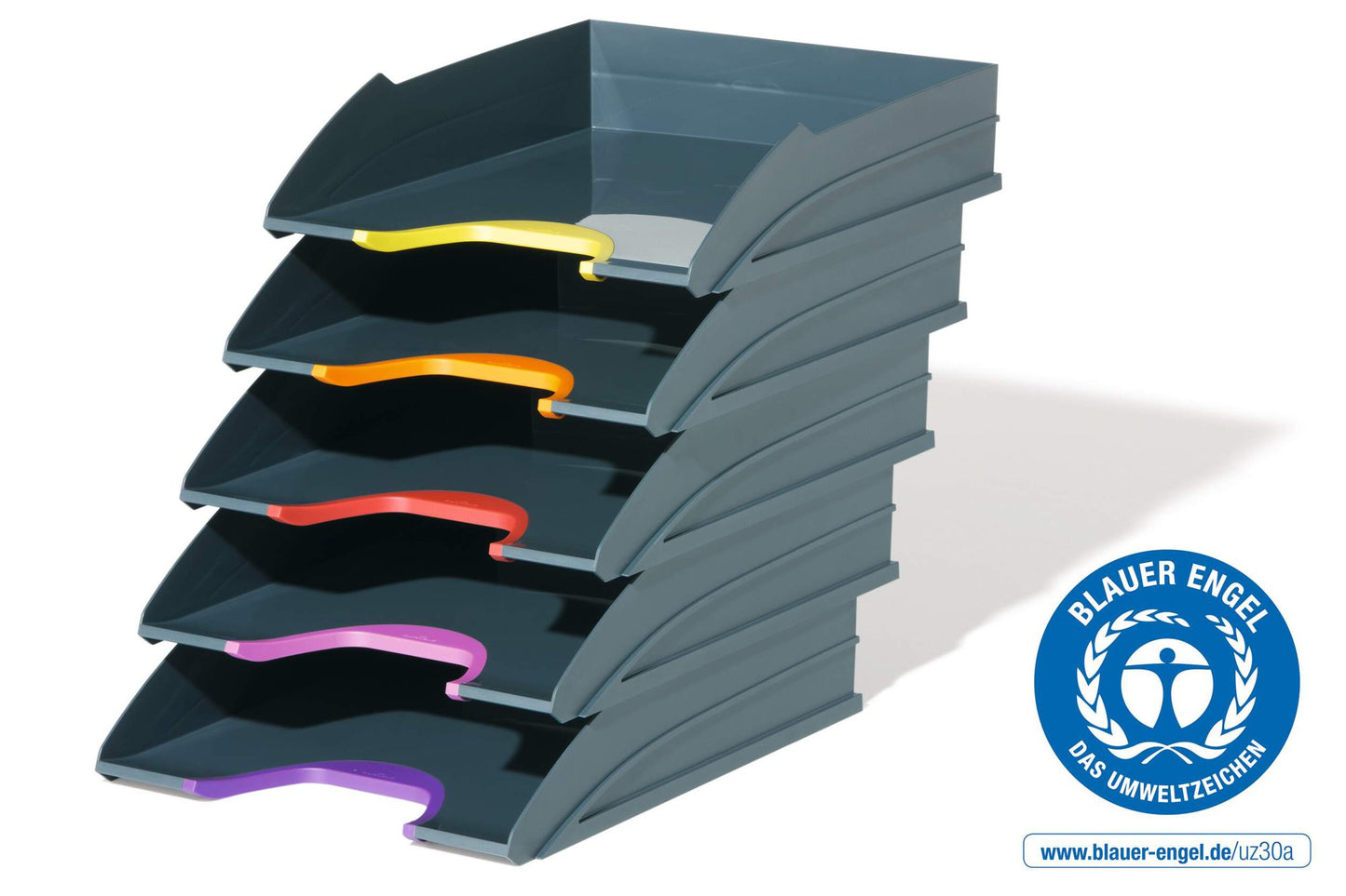 Durable VARICOLOR ECO Letter Trays (5)
