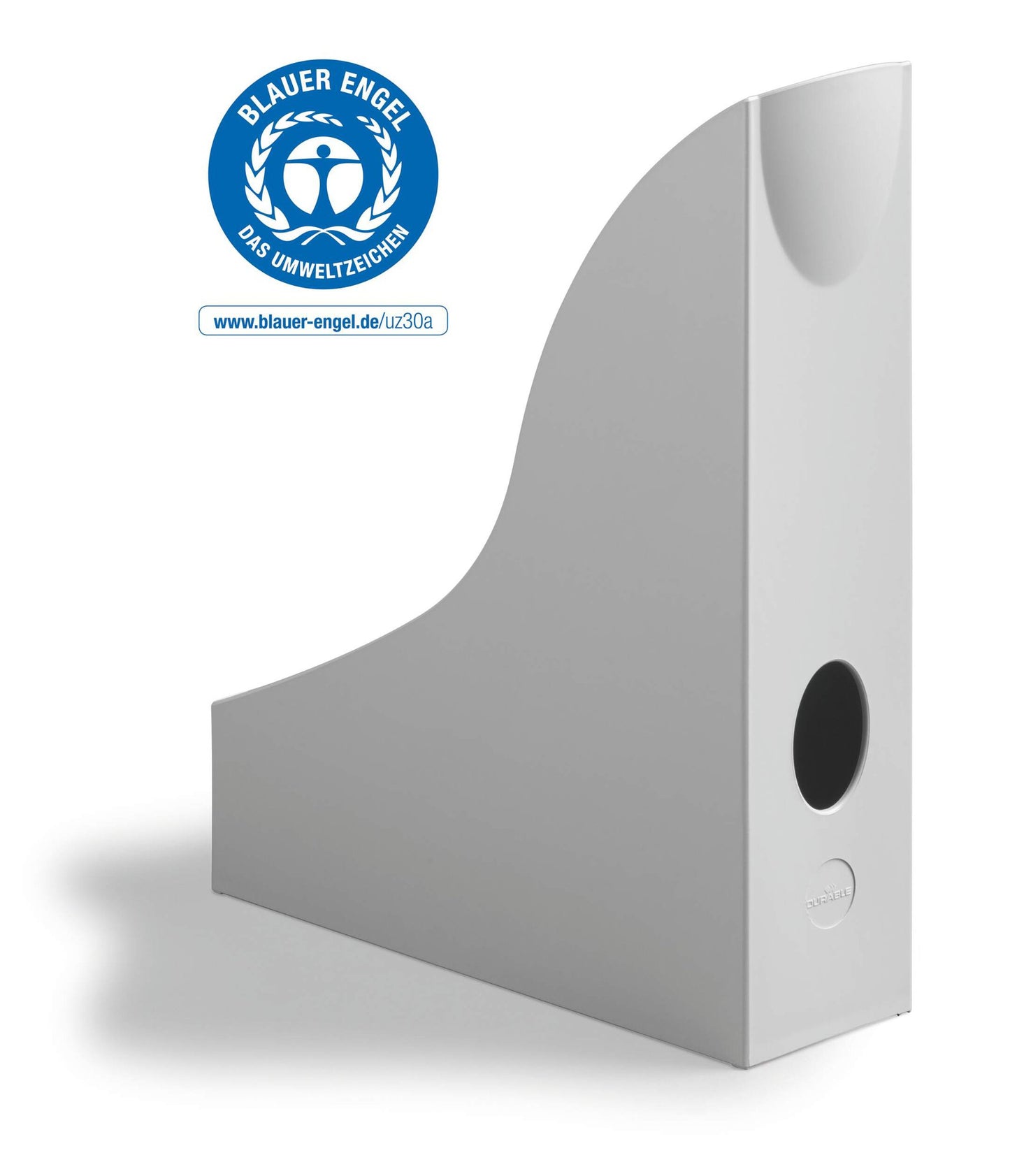 Durable ECO Magazine Rack Grey