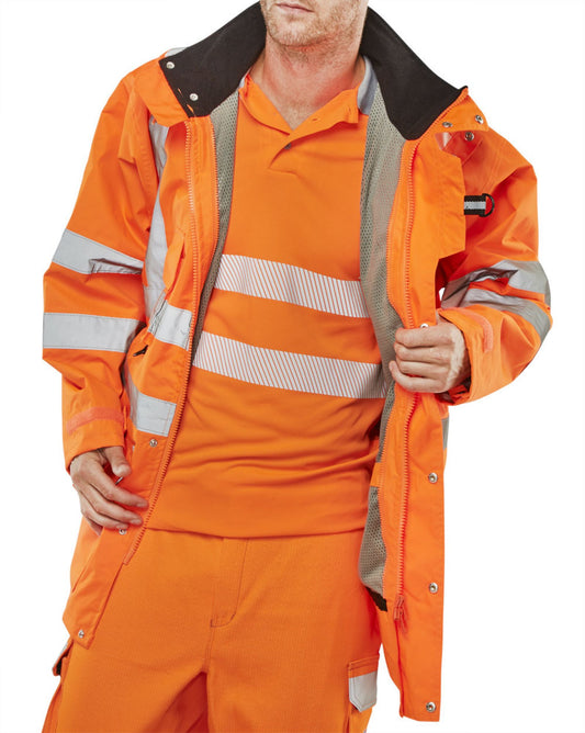 Beeswift Elsener 7 In 1 Jacket Orange L