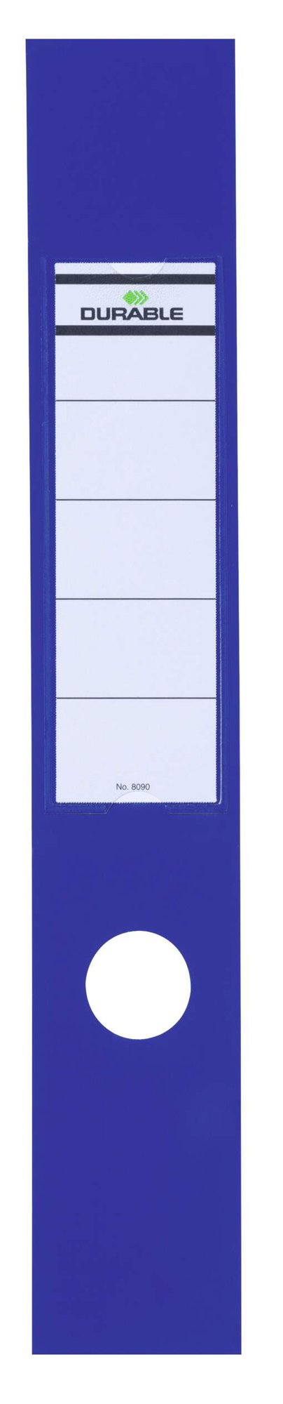 Durable ORDOFIX Spine Label 60mm Blue (1