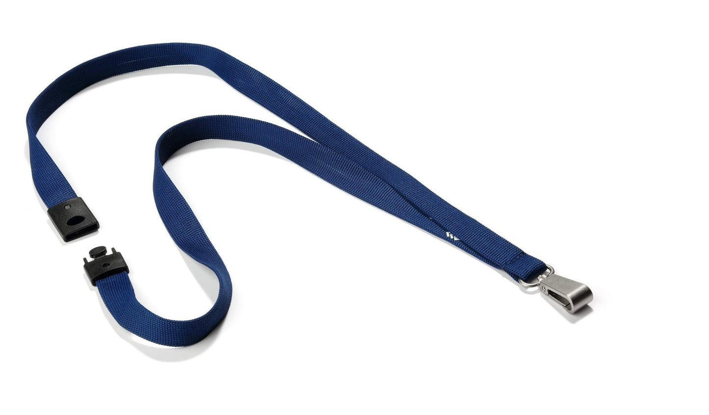 Durable Lanyard 15mm Midnight Blue (10)