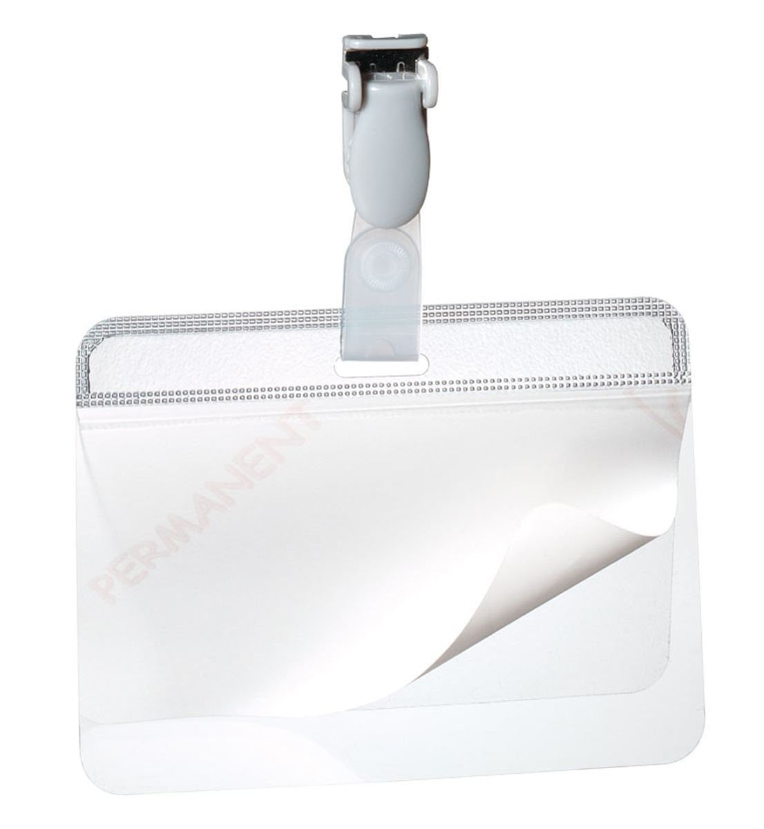 Durable Self-Laminating Clip Badge (25)