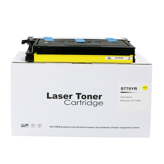 Remanufactured Samsung CLP770 Yellow Toner CLT-Y6092S HP SU559A