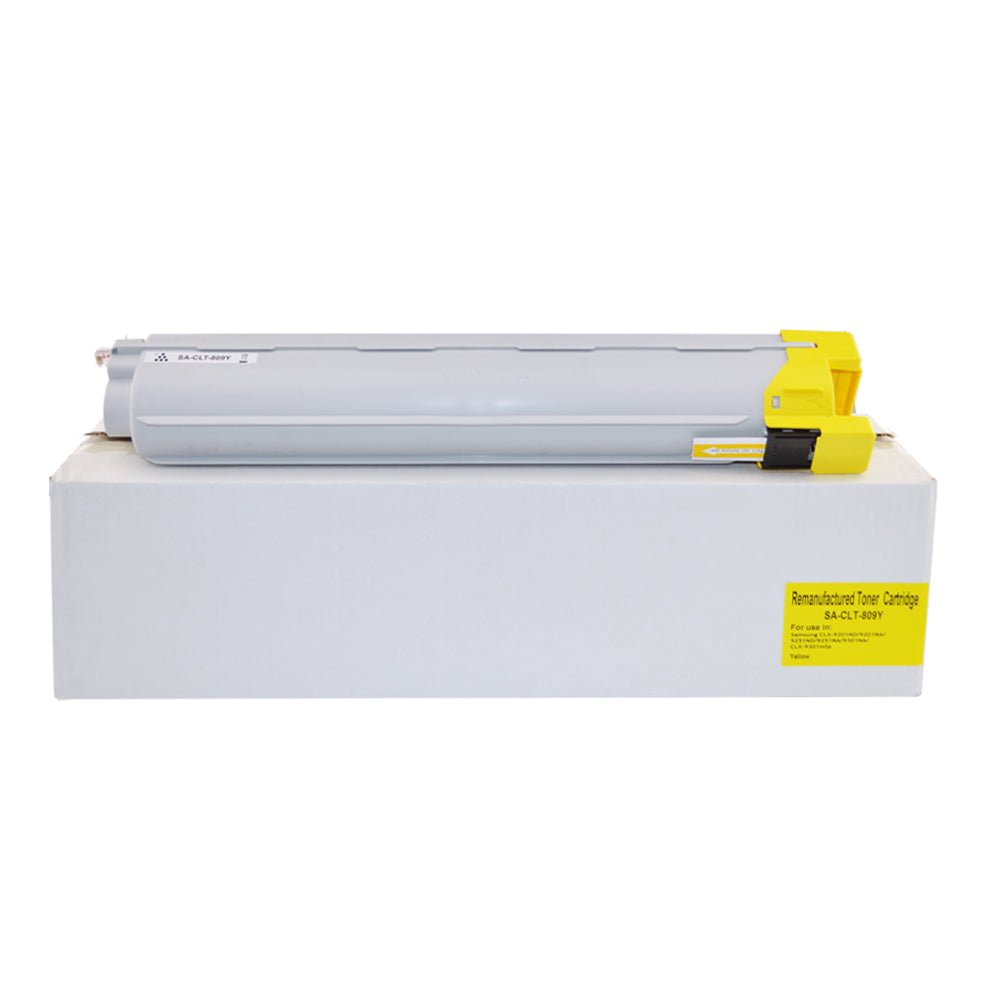 Reman Samsung CLX-9201 Yellow Toner CLT-Y809S HP SS742A
