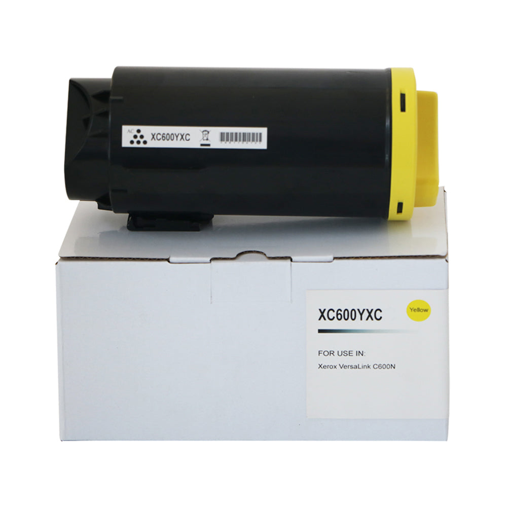 Compatible Xerox Versalink C600 Hi Cap Yellow Toner  106R03906 (C60X)