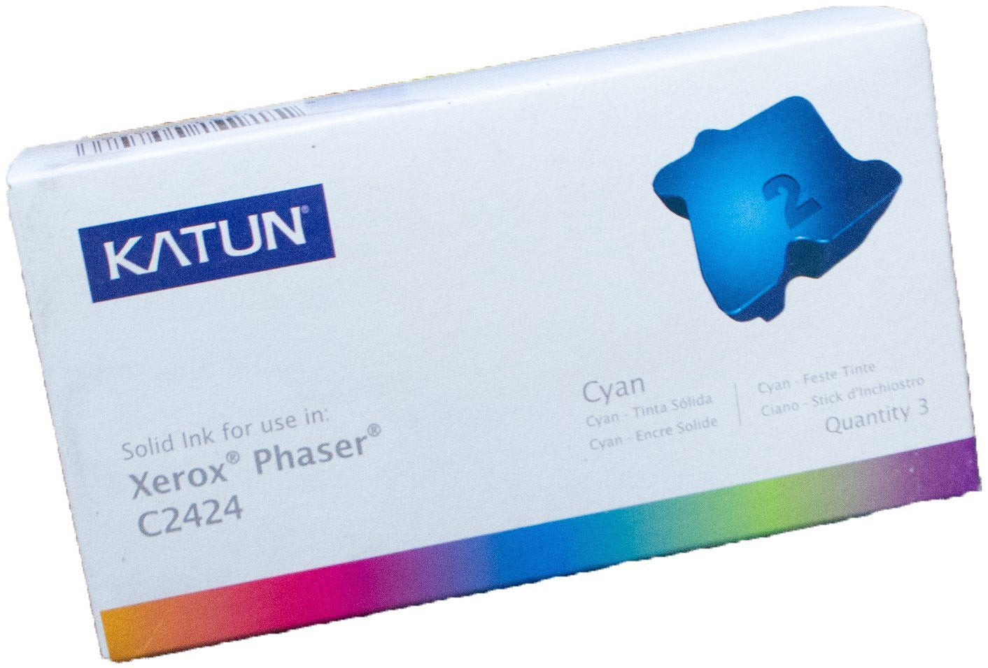 Compatible Xerox WorkCentre C2424 3 Cyan Inks 108R00660