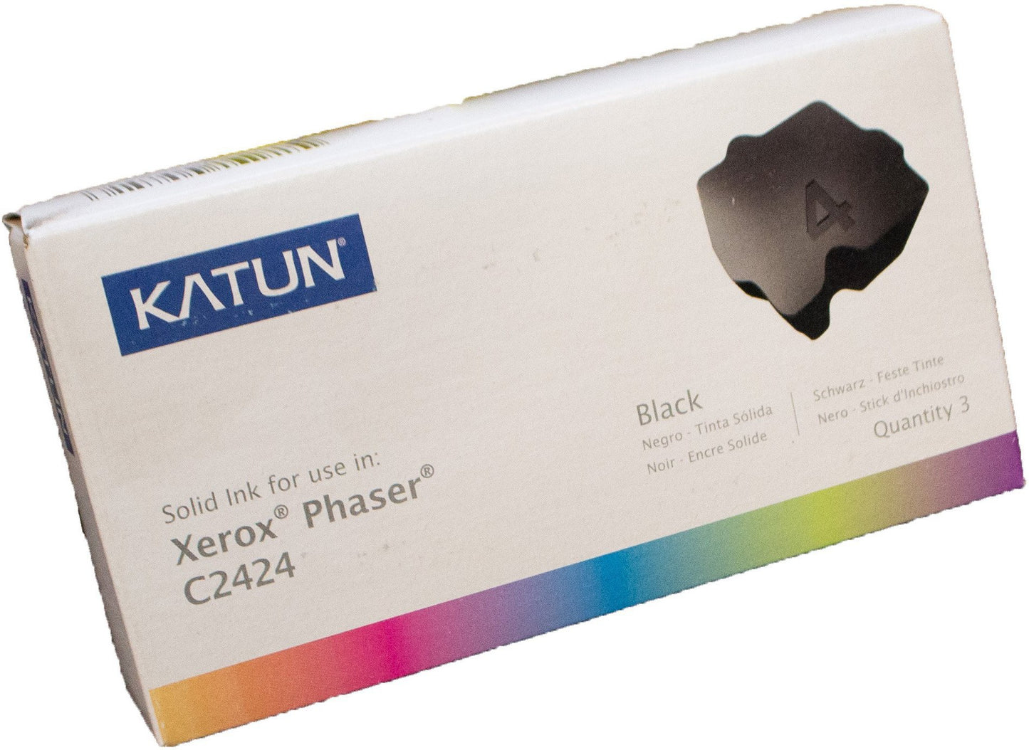 Compatible Xerox WorkCentre C2424K 3 Black Colourstix 108R00663