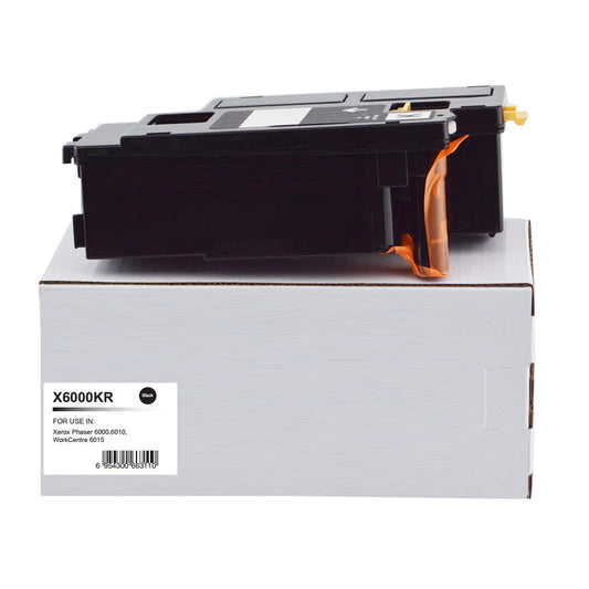 Reman Xerox Phaser 6000 Black Toner 106R01630