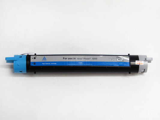 Remanufactured Xerox Phaser 6250 Hi Cap Cyan Toner 106R00672
