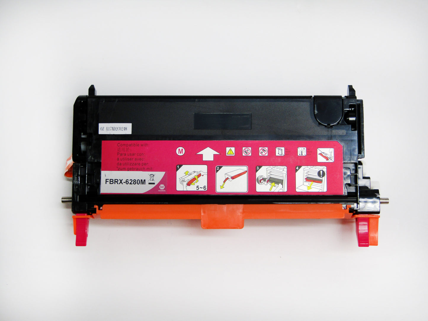 Reman Xerox Phaser 6280 Magenta Toner 106R01393