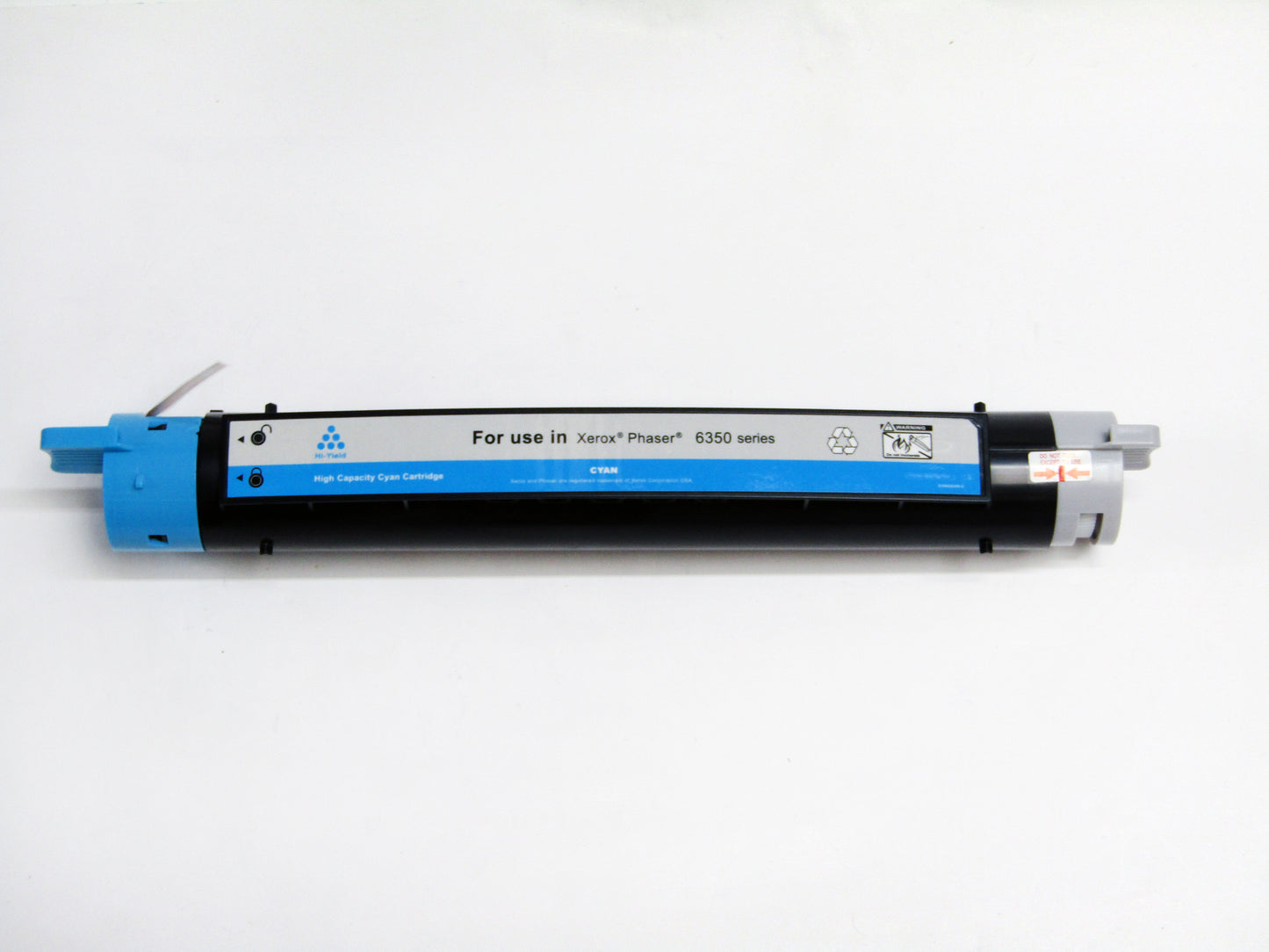 Reman Xerox Phaser 6350 Hi Cap Cyan Toner 106R01144