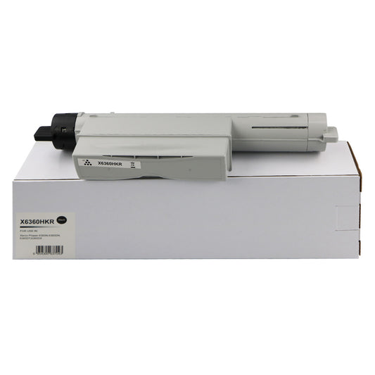 Remanufactured Xerox Phaser 6360 Black Hi Yld Toner 106R01221