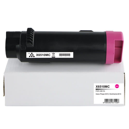 Compatible Xerox Phaser 6510 Hi Cap Magenta Toner 106R03478