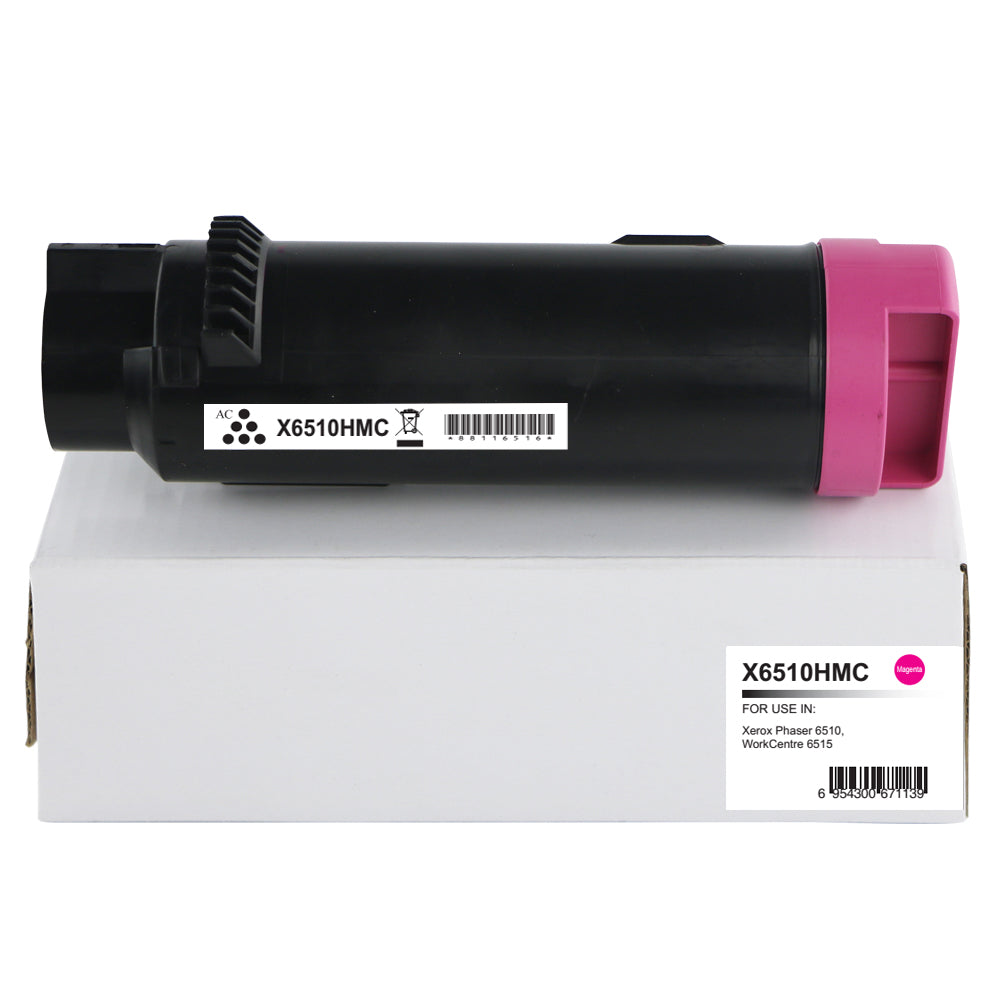 Compatible Xerox Phaser 6510 Extra Hi Cap Magenta Toner 106R03691