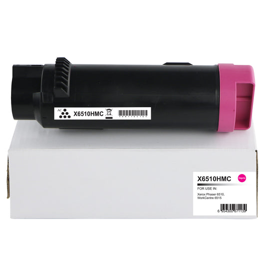 Compatible Xerox Phaser 6510 Extra Hi Cap Magenta Toner 106R03691