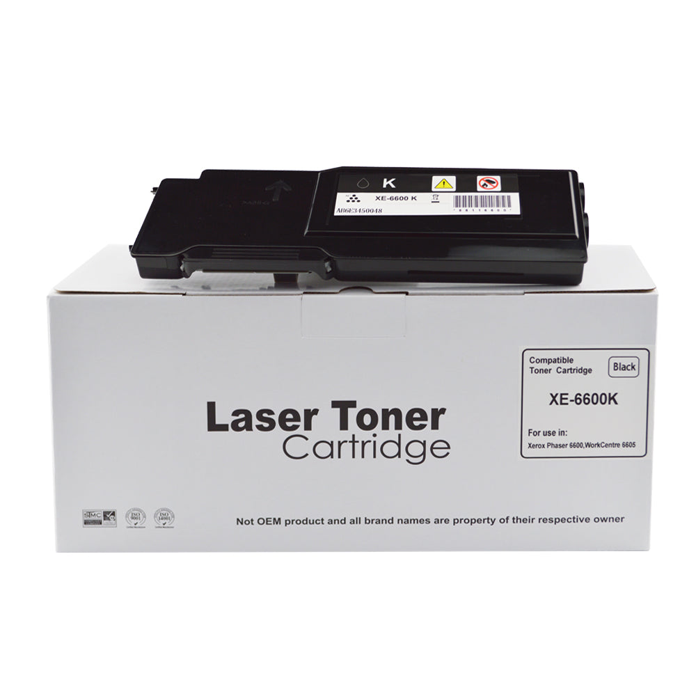 Compatible Xerox Phaser 6600 Hi Cap Black Toner 106R02232