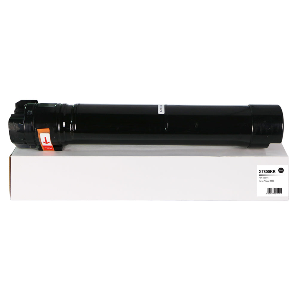 Reman Xerox Phaser 7800 Hi Cap Black Toner 106R01569