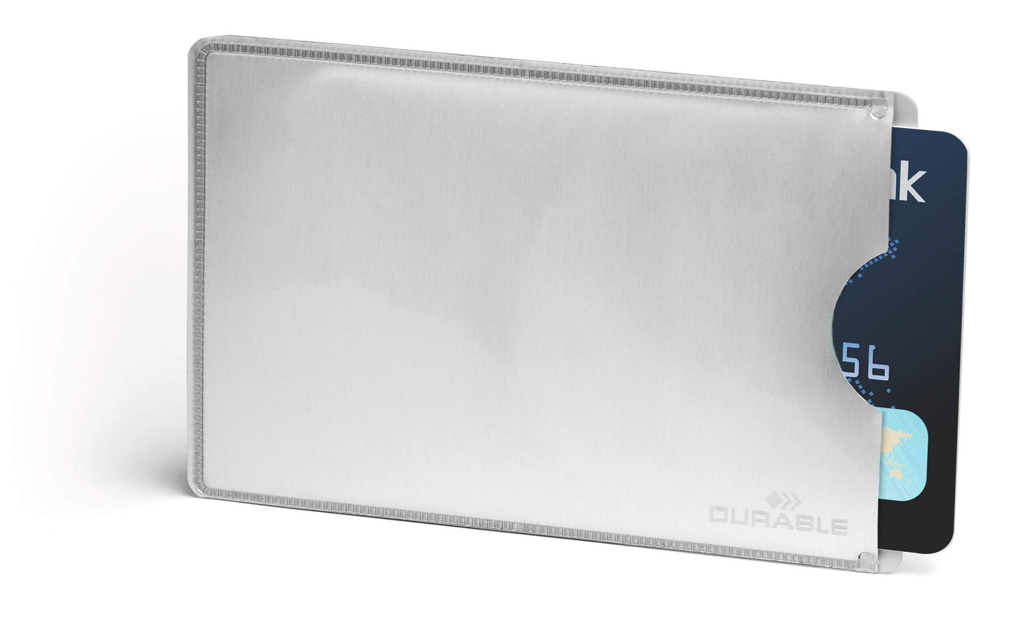 Durable RFID Credit Card Sleeve Silver (10)