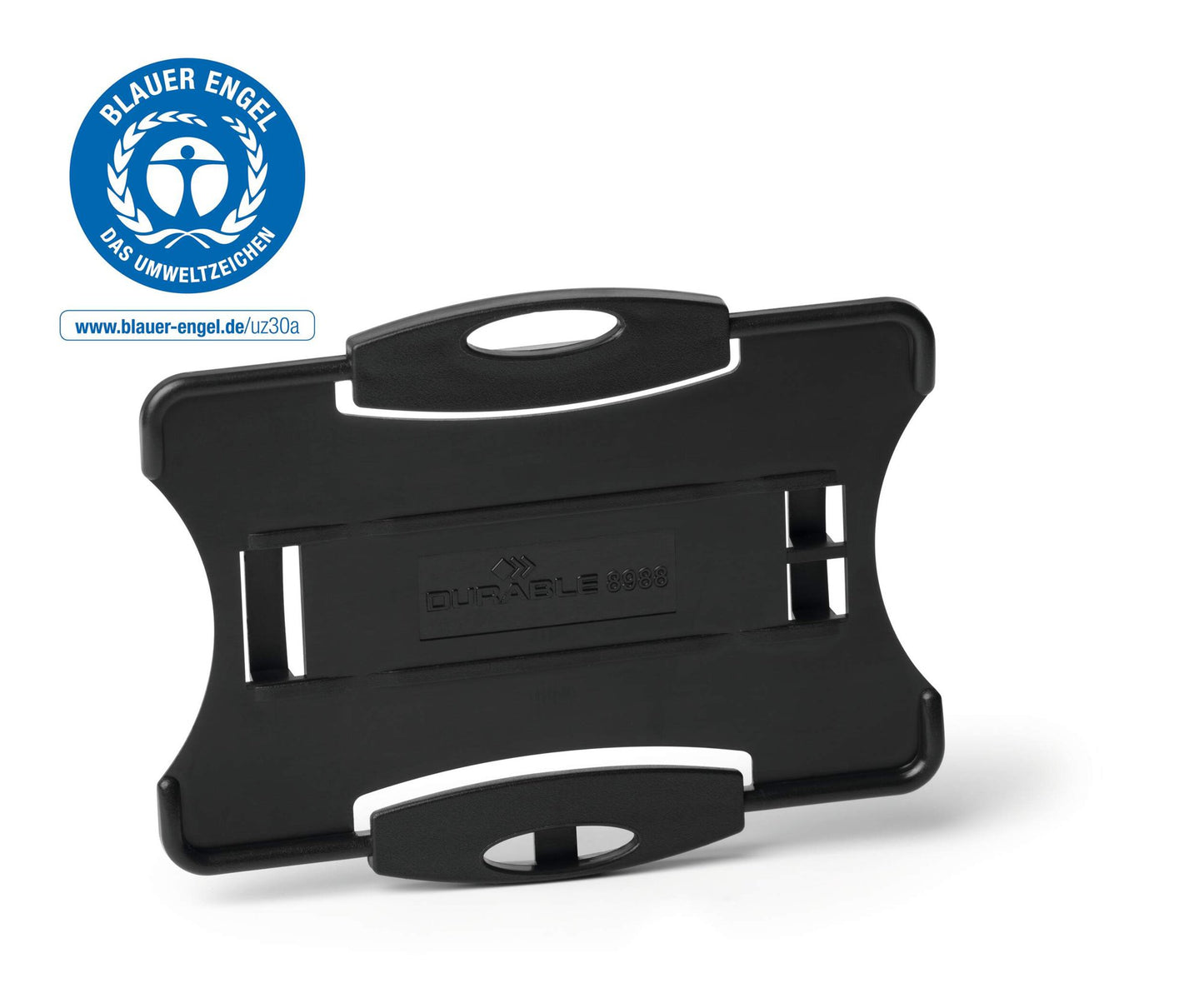 Durable ECO 1 ID Card Holder Black (10)