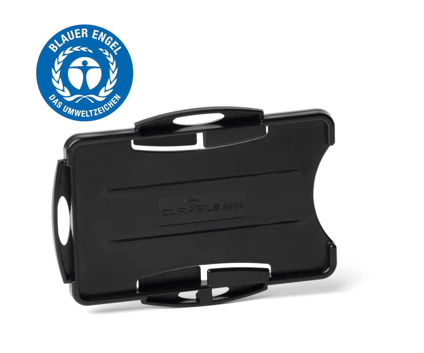 Durable ECO 2 ID Card Holder Black (10)