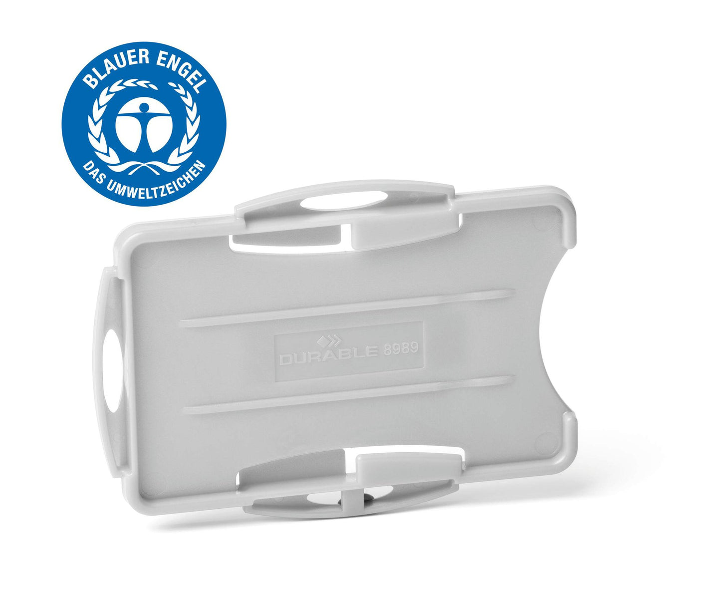 Durable ECO 2 ID Card Holder Grey (10)