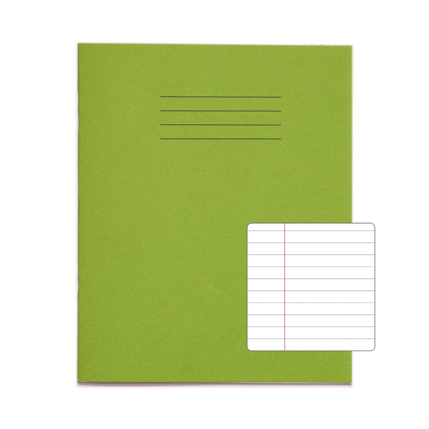 VEX544-235-8: RHINO 8 x 6.5 Exercise Book 80 Page Light (Pack of 100)