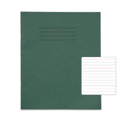 RHINO 8 x 6.5 Learn to Write Book 32 Page Dark Green Narrow-Ruled LTW4B:15R (Pack of 100)