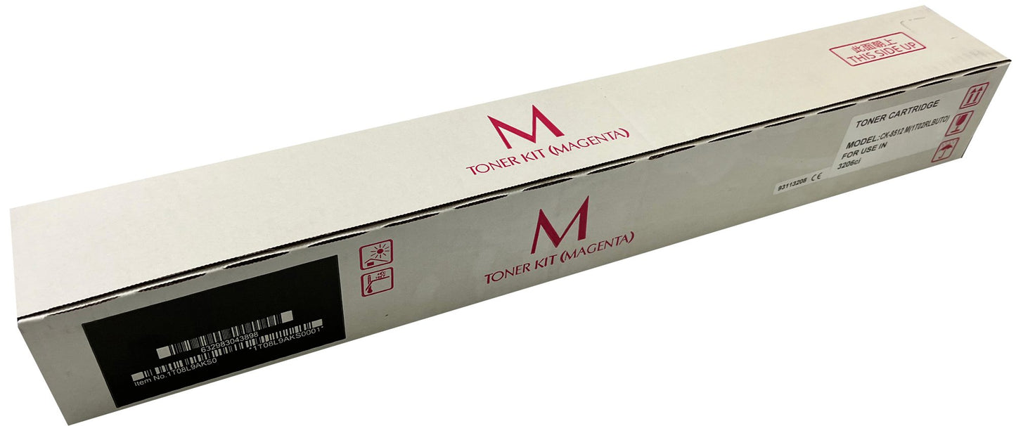 Compatible Utax 3206ci Magenta Toner CK8512M