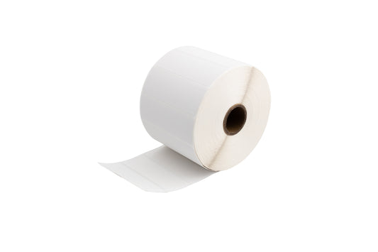 Compatible Zebra Medium White Multi-purpose Paper Labels Roll 1000 pcs (ZA2.25x1.25-1000)