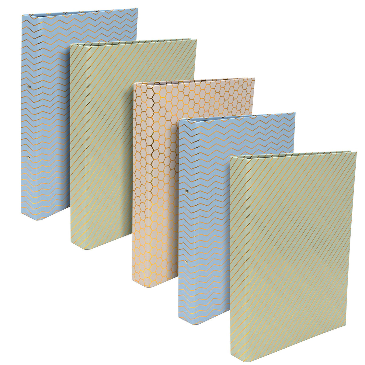 Pukka Haze A4 Ringbinder Files (5) Assor