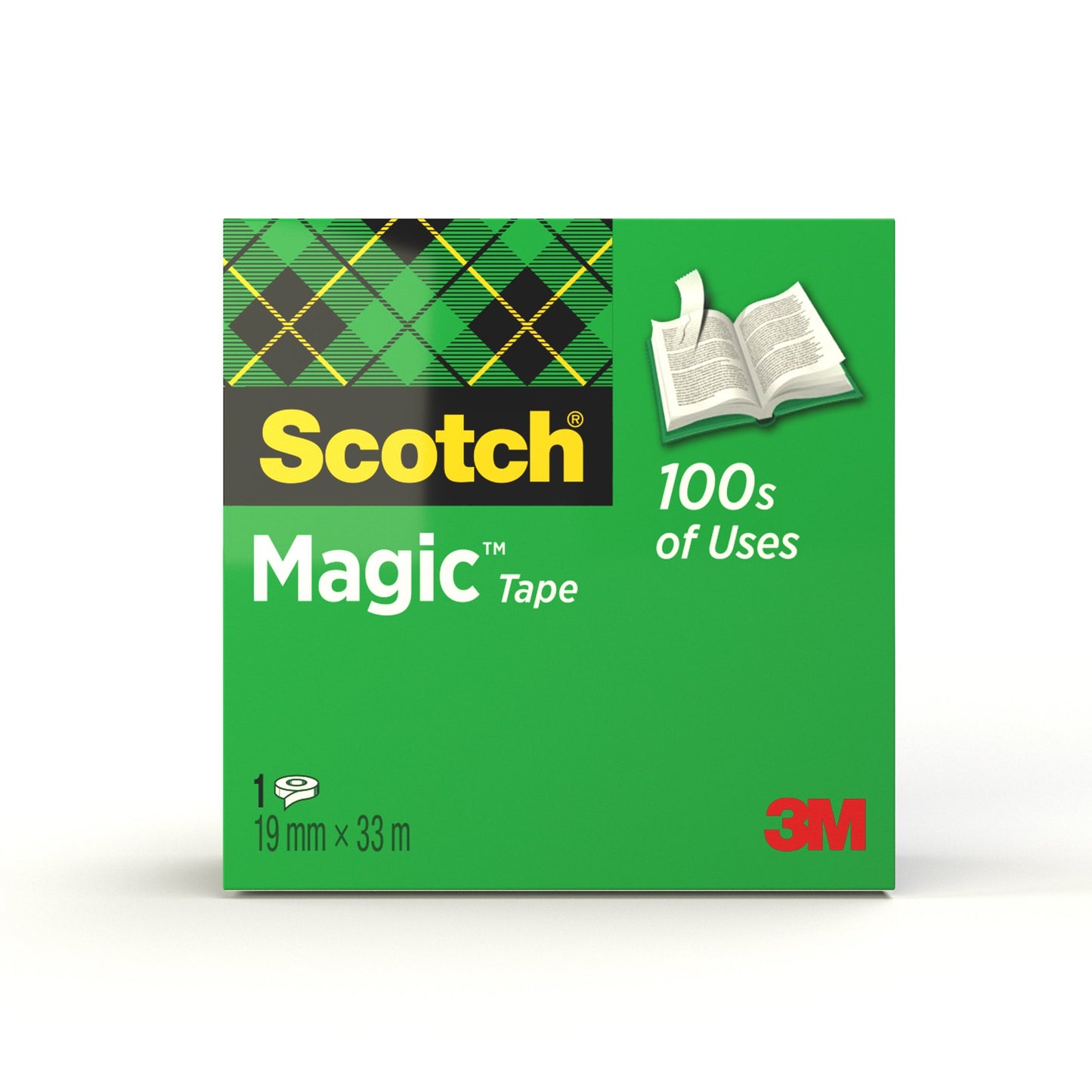 Scotch® Magic™ Tape 19 mm x 33 m 1 Roll/Pack