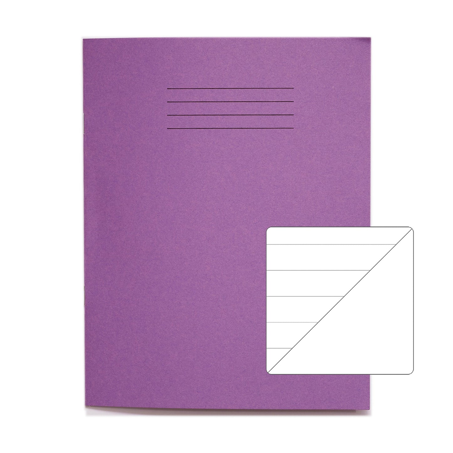 RHINO 9 x 7 Project Book 32 Page Purple F15/B (Pack of 10)