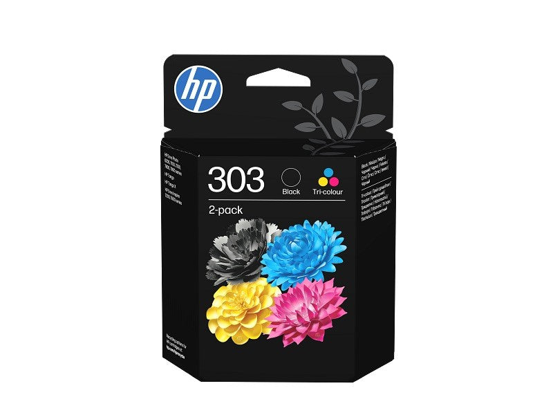 HP303 Tri-Colour Original Ink Cartridge T6N01AE