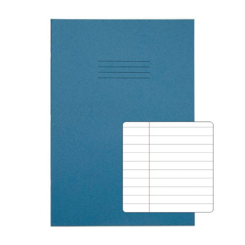 RHINO A4 Exercise Book 32 Page Light Blue F8M (Pack of 100)