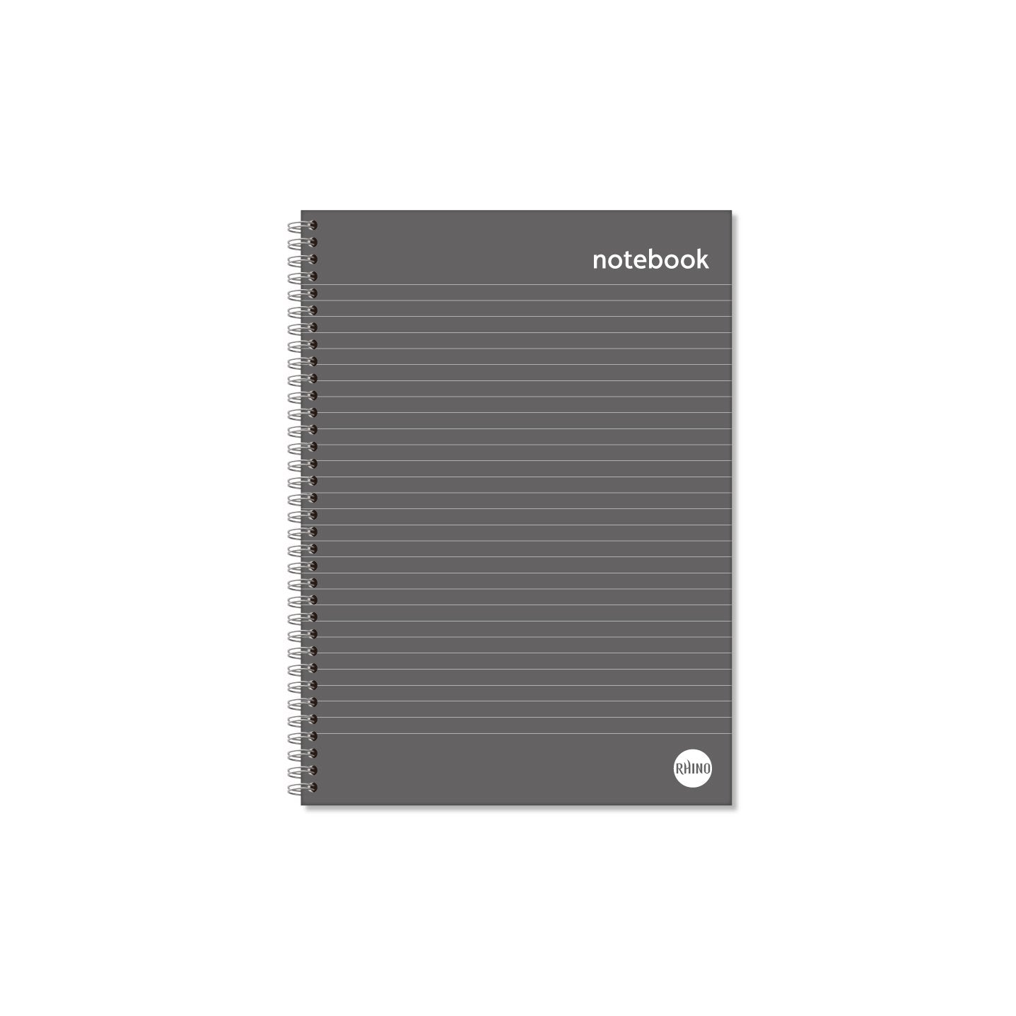 Rhino Everyday Hardback Wirebound Book A4 Black Pack of 3 - R4TW