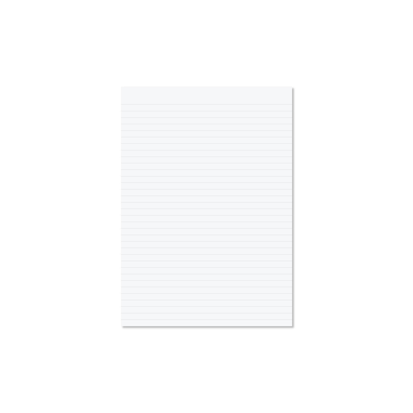 Memo Everyday A4 Pad Ruled Feint 80 Leaf Pack of 10 R4MP