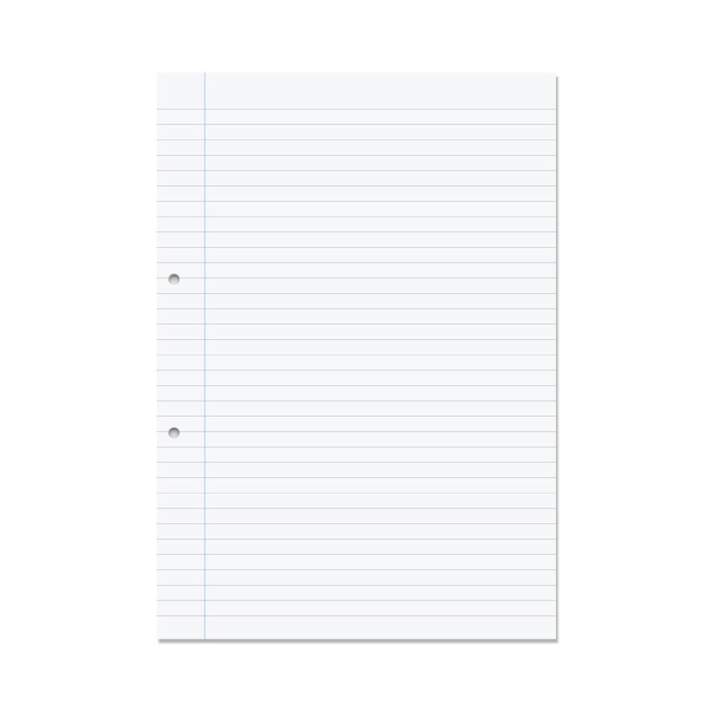 RHINO A4 Punched Exercise Paper 500 Leaf F8M (Pack of 5)
