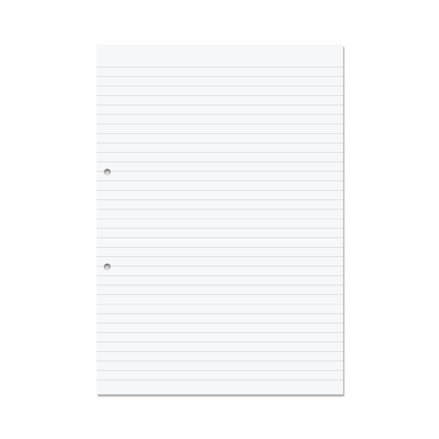 RHINO A4 Punched Exercise Paper 500 Leaf F8 Lined (Pack of 5)