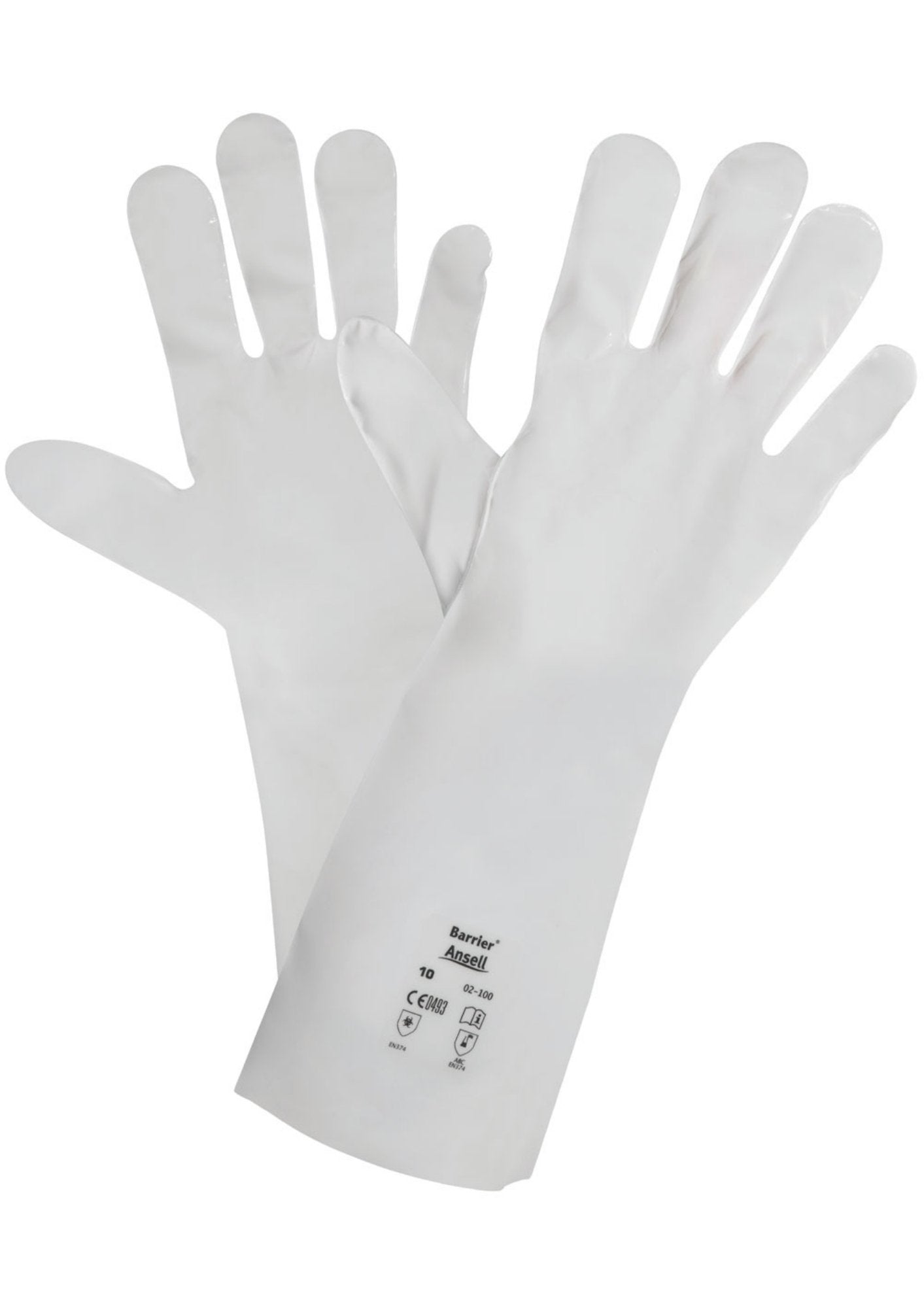 Ansell Barrier 02-100 Glove White M (Pair)