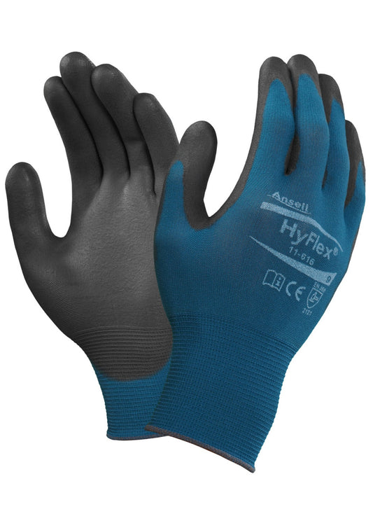 Ansell Hyflex 11-616 Glove Blue 2XL (Pair)