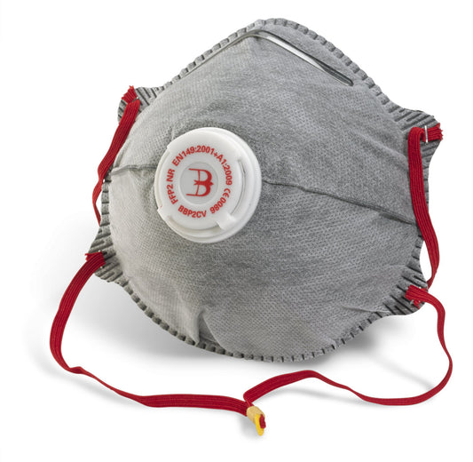 Beeswift P2 Valved Charcoal Mask  (Box of 10)