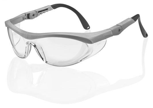Beeswift Utah Safety Spectacles Clear / Grey